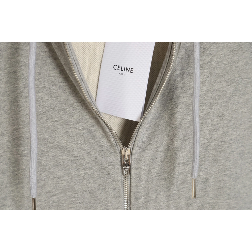 CELINE CLASSIC CAPSULE COLLECTION ZIPUP JACKET,Celine Jacket,Jacket,APPAREL