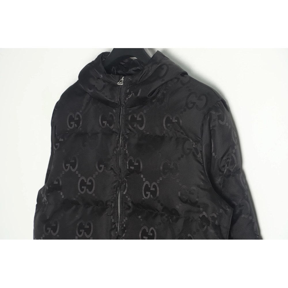 Gucci 22FW shadow jacquard down jacket TSK1,Gucci Jacket,Jacket,APPAREL