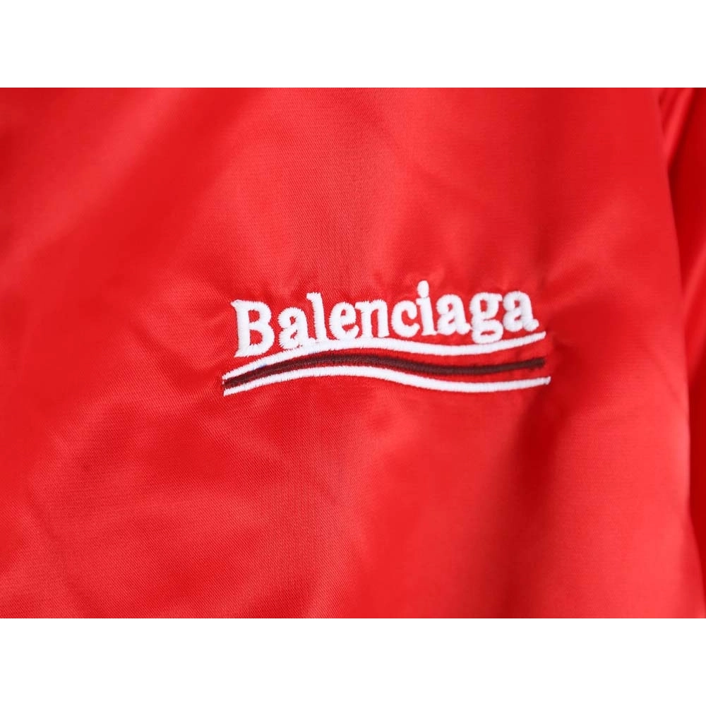 Balenciaga Balenciaga Embroidered Coke Flight Padded Jacket,Balenciaga Jacket,Jacket,APPAREL