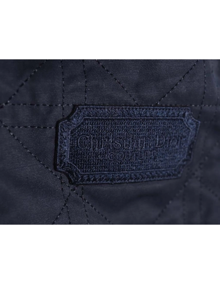 DIOR Mens Quilted Embroidered Short Bomber Jacket,Dior Jacket,Jacket,APPAREL