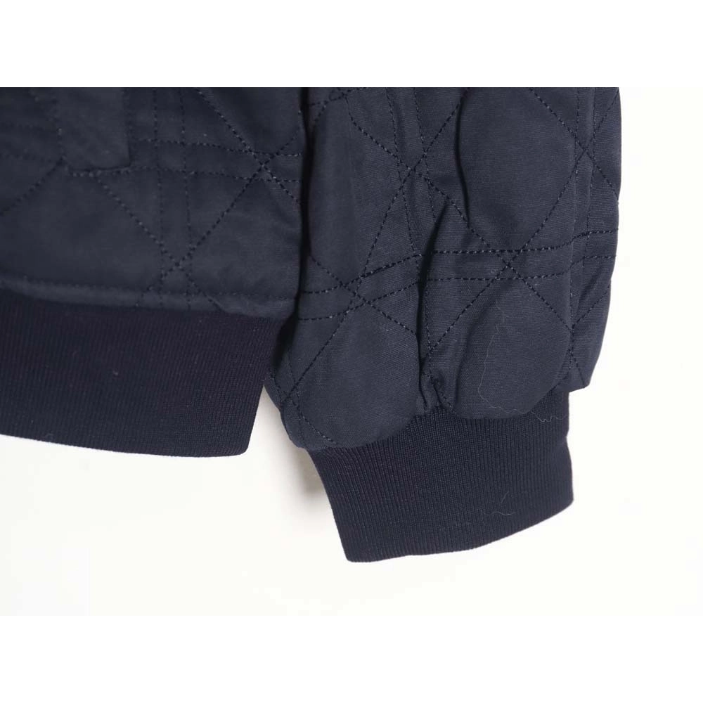 DIOR Mens Quilted Embroidered Short Bomber Jacket,Dior Jacket,Jacket,APPAREL