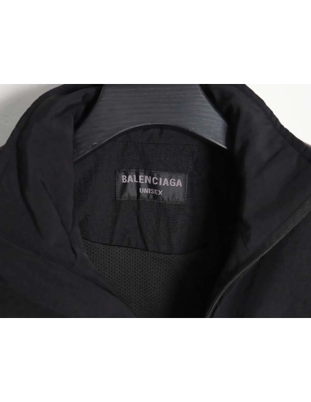 Balenciaga BLCG 23FW detachable shoulder pad sports jacket,Balenciaga Jacket,Jacket,APPAREL