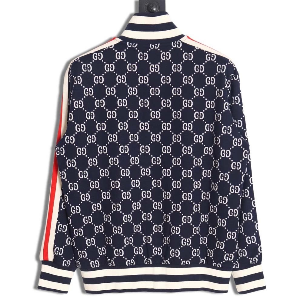 GUCCI\Gucci Gucci classic allover jacquard logo suit jacket,Gucci Jacket,Jacket,APPAREL