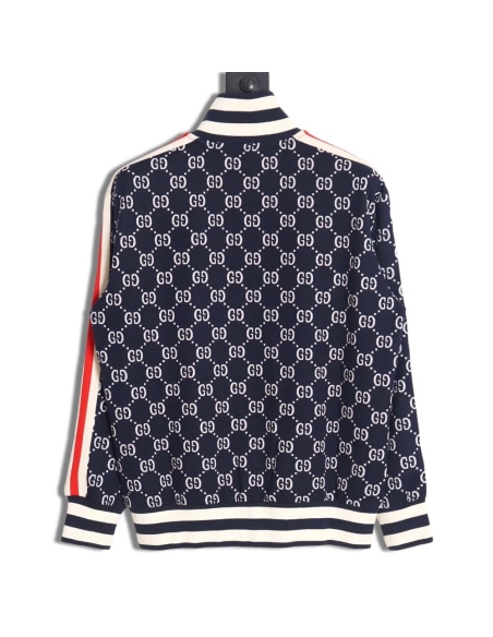 GUCCI\Gucci Gucci classic allover jacquard logo suit jacket,Gucci Jacket,Jacket,APPAREL