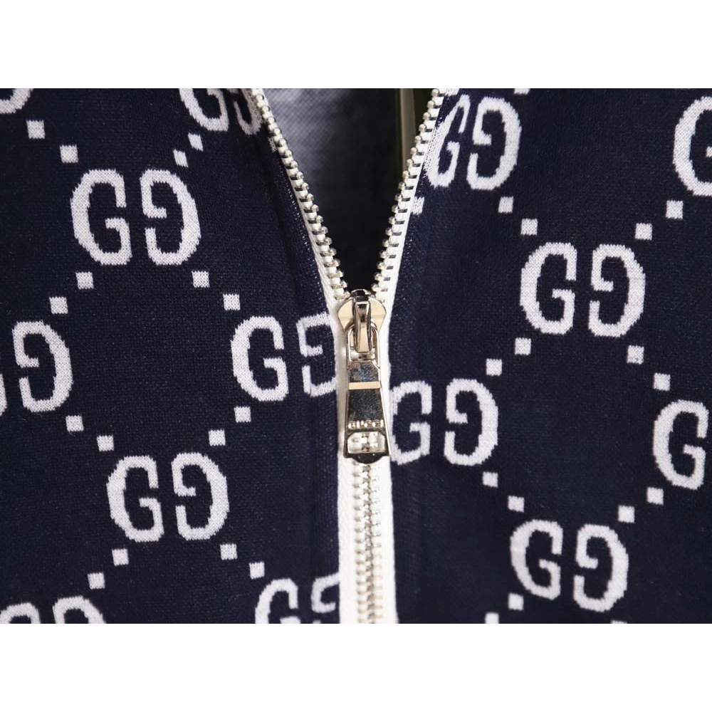 GUCCI\Gucci Gucci classic allover jacquard logo suit jacket,Gucci Jacket,Jacket,APPAREL