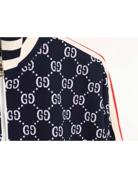 GUCCI\Gucci Gucci classic allover jacquard logo suit jacket,Gucci Jacket,Jacket,APPAREL