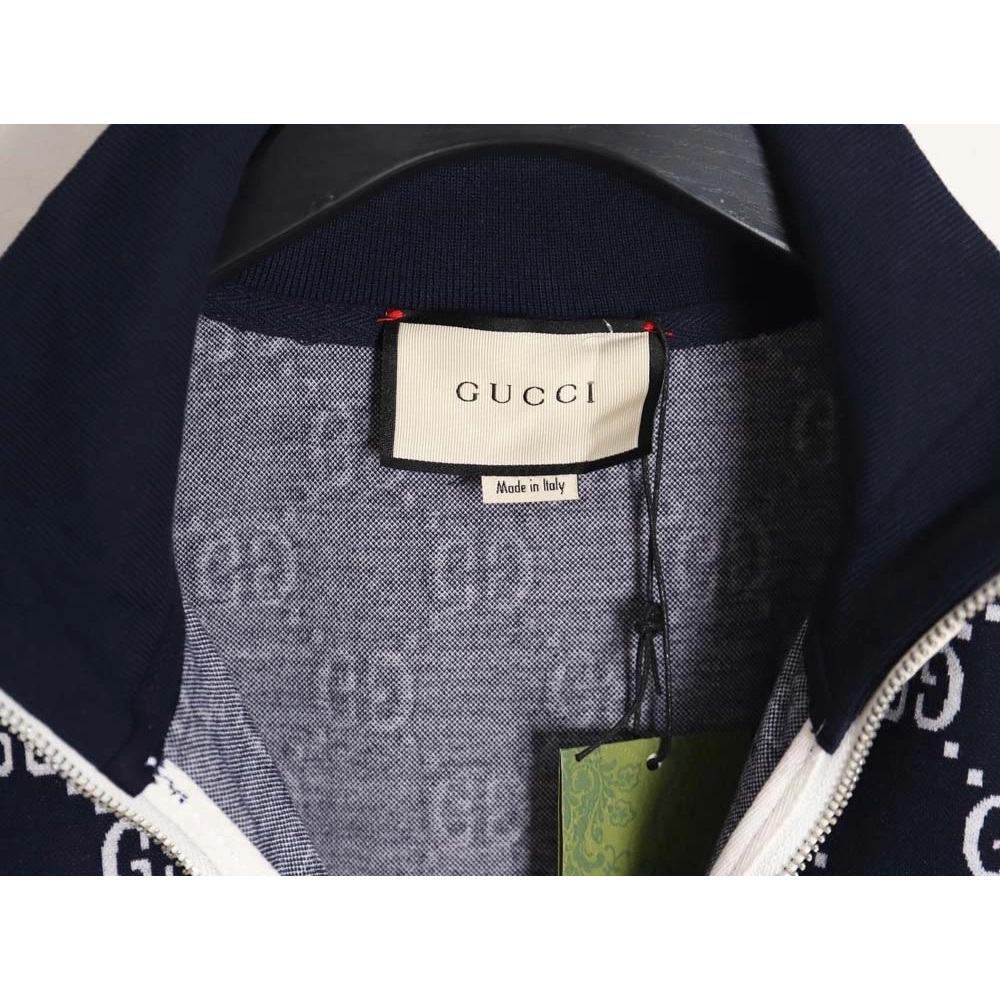 GUCCI\Gucci Gucci classic allover jacquard logo suit jacket,Gucci Jacket,Jacket,APPAREL