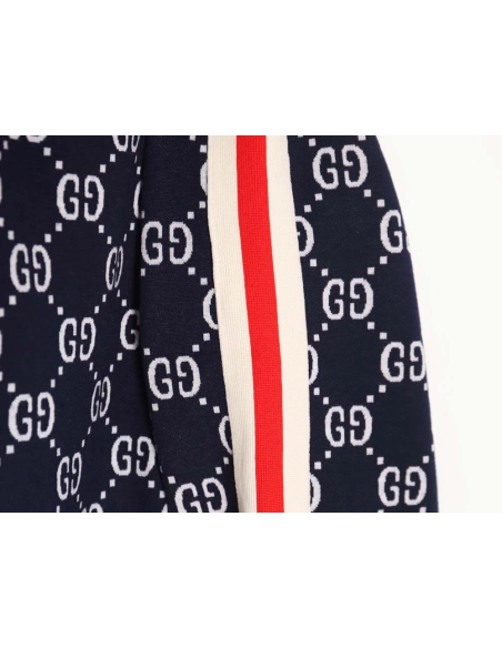 GUCCI\Gucci Gucci classic allover jacquard logo suit jacket,Gucci Jacket,Jacket,APPAREL