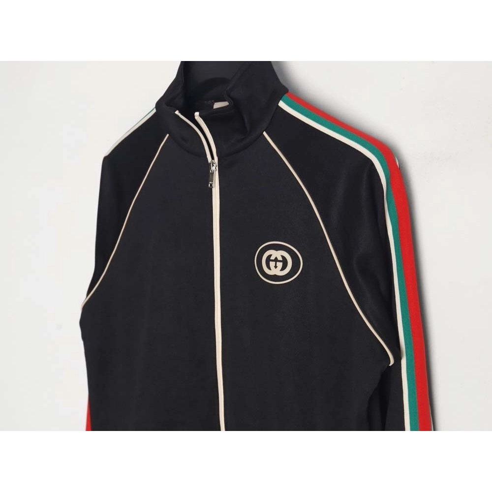 GUCCI\Gucci Gucci classic red and green webbing suit jacket,Gucci Jacket,Jacket,APPAREL