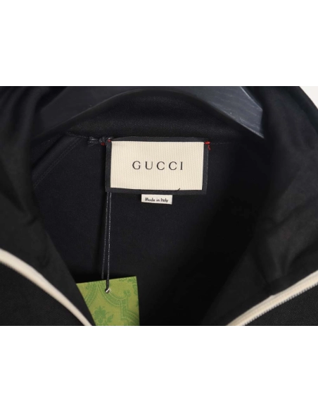 GUCCI\Gucci Gucci classic red and green webbing suit jacket,Gucci Jacket,Jacket,APPAREL