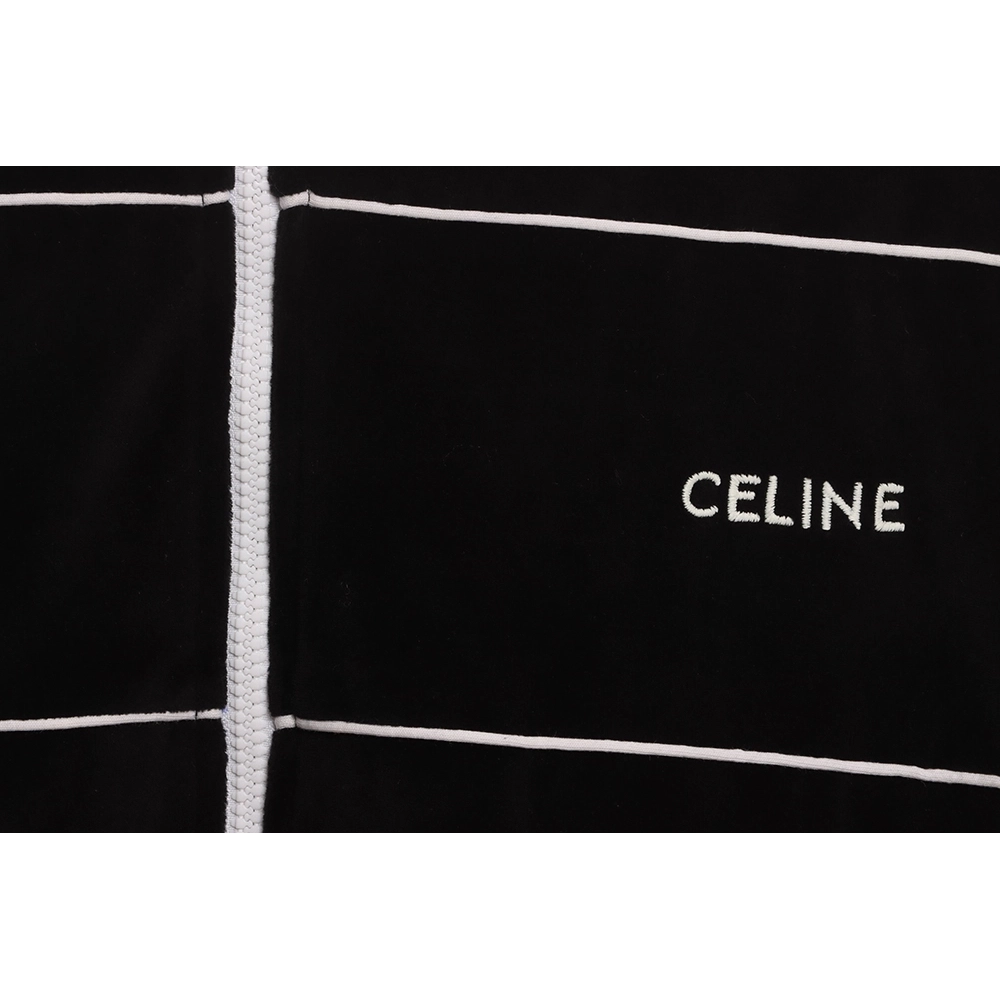 Celine small logo letter jacket,Celine Jacket,Jacket,APPAREL