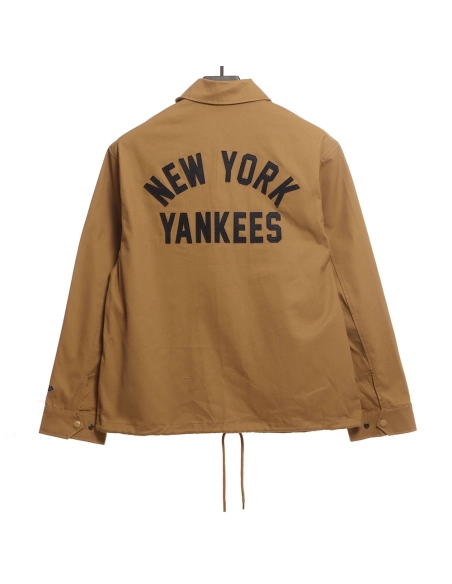 MLB cobranded front and rear embroidered jacket,MLB Jacket,Jacket,APPAREL
