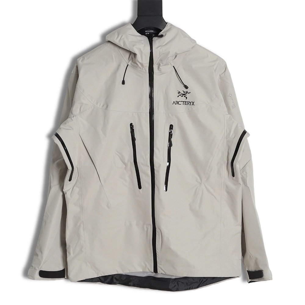 ARCTERYXAlpha SV Outdoor Hard Shell Jacket (Ivory White),Arcteryx Jacket,Jacket,APPAREL