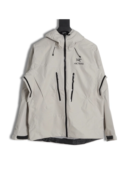 ARCTERYXAlpha SV Outdoor Hard Shell Jacket (Ivory White),Arcteryx Jacket,Jacket,APPAREL