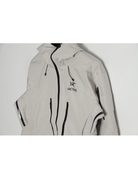 ARCTERYXAlpha SV Outdoor Hard Shell Jacket (Ivory White),Arcteryx Jacket,Jacket,APPAREL