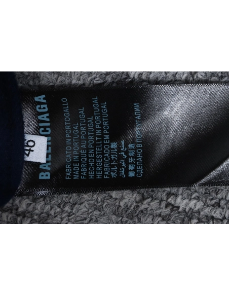 Balenciaga Flannel Check Hooded Jacket,Balenciaga Jacket,Jacket,APPAREL