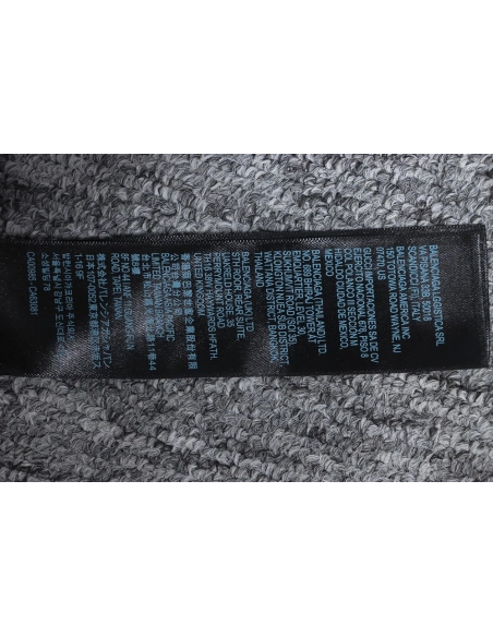 Balenciaga Flannel Check Hooded Jacket,Balenciaga Jacket,Jacket,APPAREL