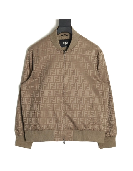 Fendi all over print jacquard jacket,Fendi Jacket,Jacket,APPAREL