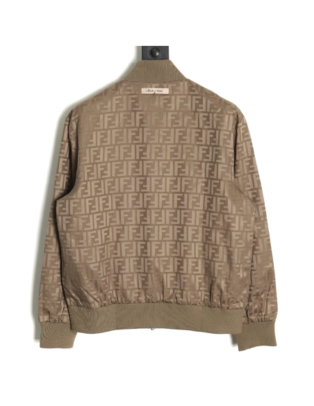 Fendi all over print jacquard jacket,Fendi Jacket,Jacket,APPAREL