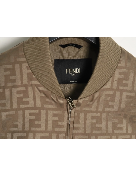 Fendi all over print jacquard jacket,Fendi Jacket,Jacket,APPAREL