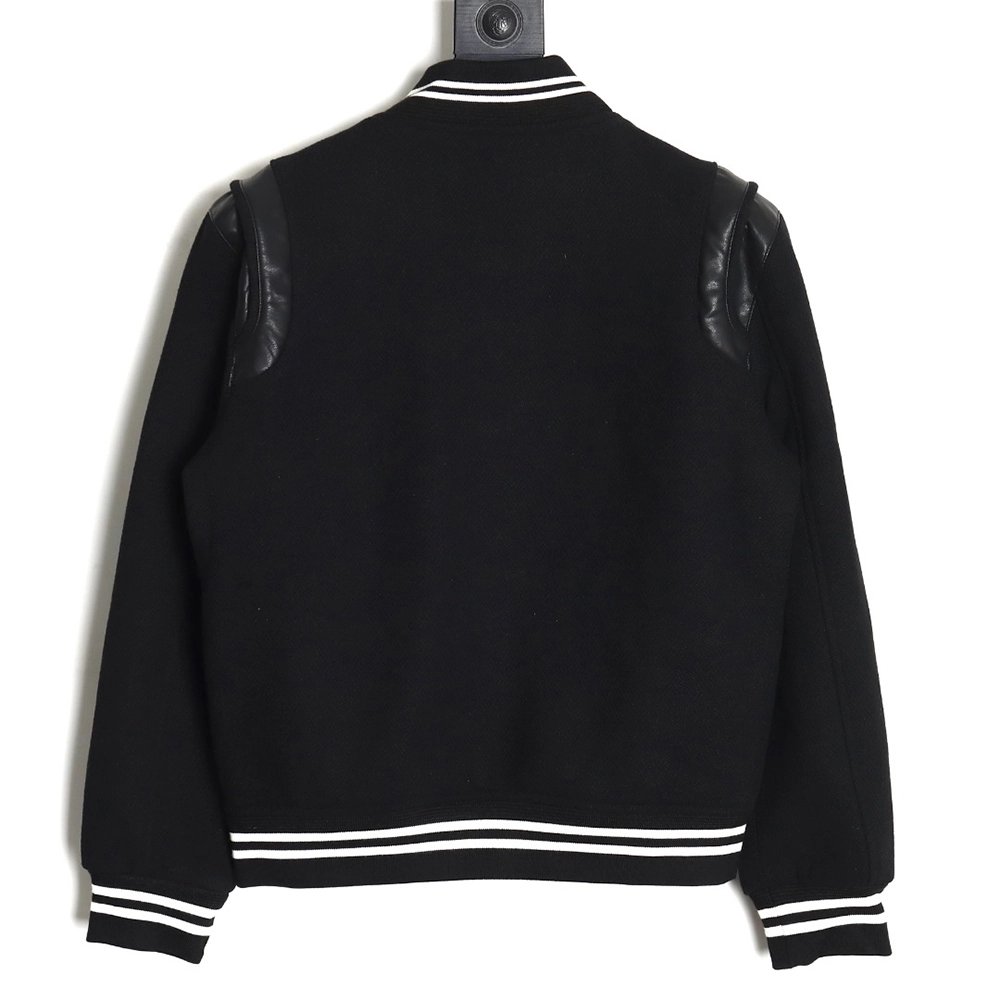Saint Laurent Paris wool baseball jacket,Saint Laurent Jacket,Jacket,APPAREL