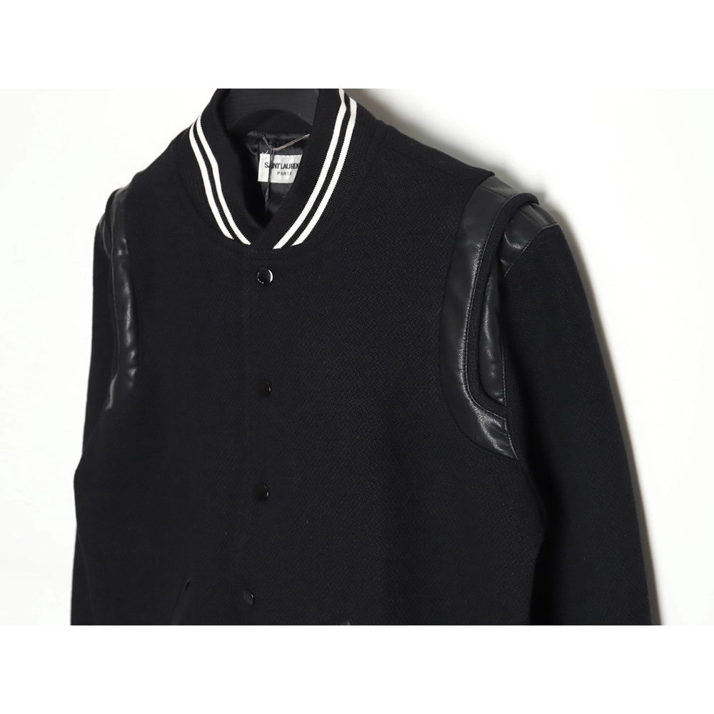 Saint Laurent Paris wool baseball jacket,Saint Laurent Jacket,Jacket,APPAREL