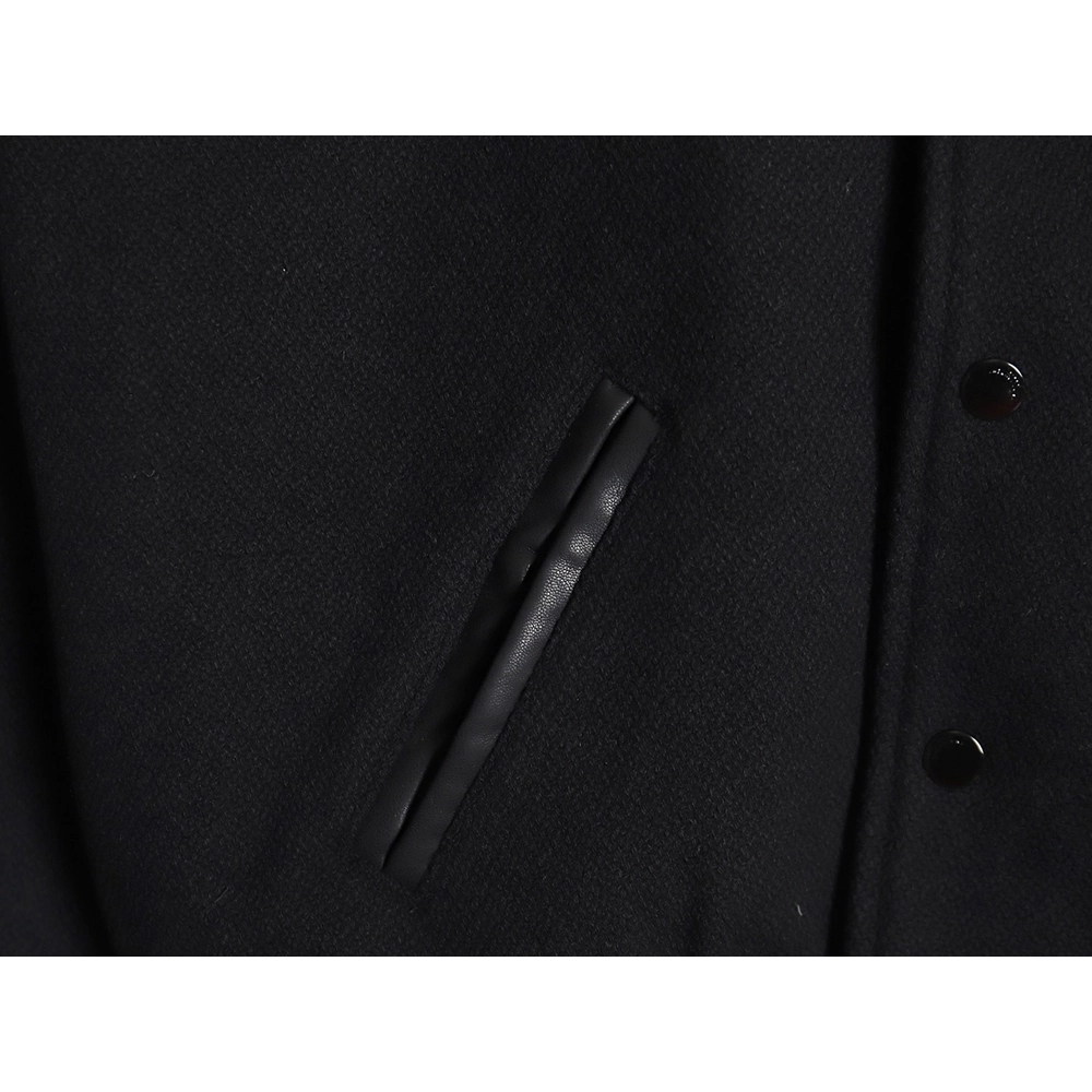 Saint Laurent Paris wool baseball jacket,Saint Laurent Jacket,Jacket,APPAREL