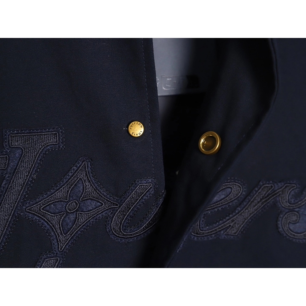 Louis Vuitton Chest Lettering Cotton Jacket,Louis Vuitton Jacket,Jacket,APPAREL