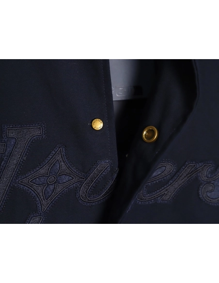 Louis Vuitton Chest Lettering Cotton Jacket,Louis Vuitton Jacket,Jacket,APPAREL
