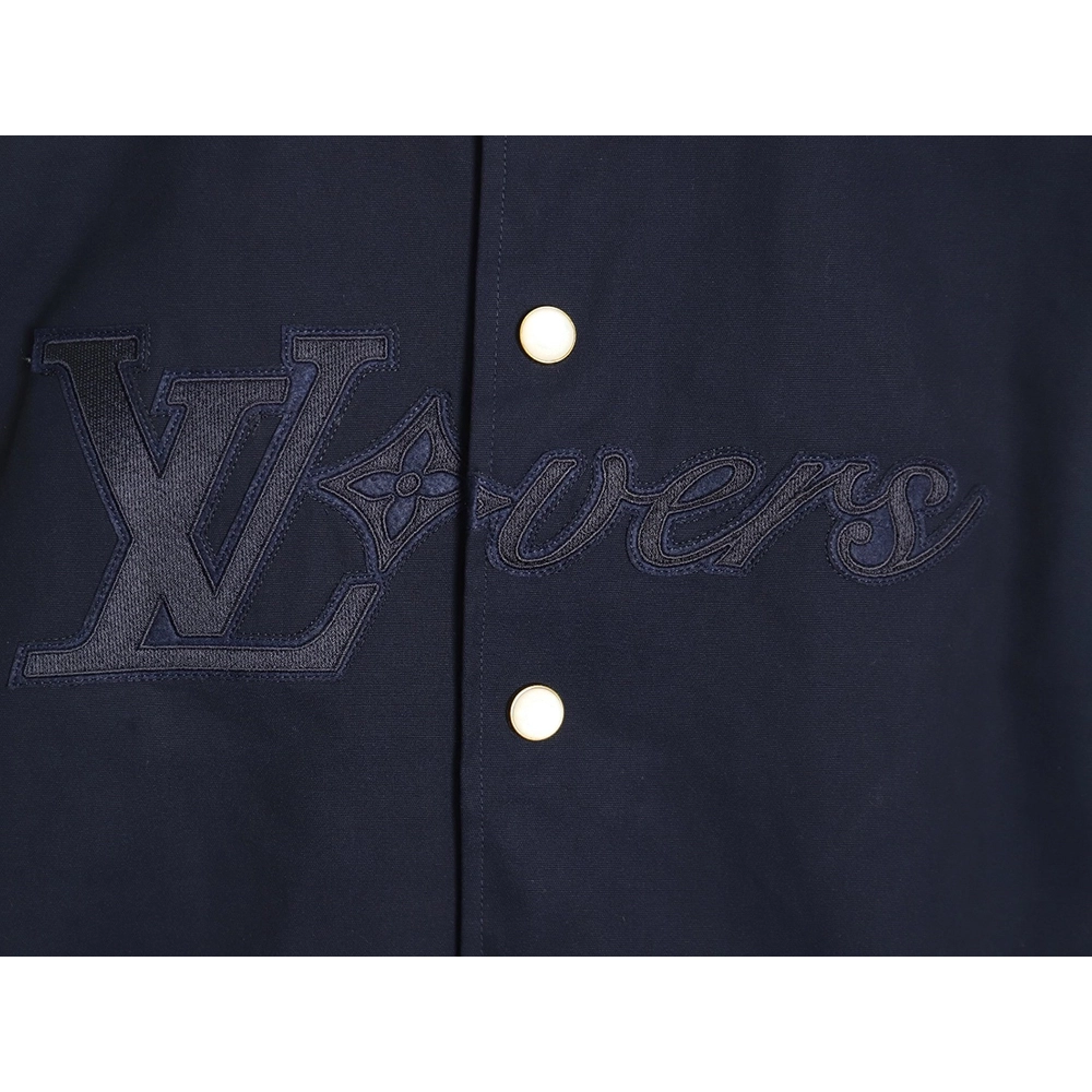 Louis Vuitton Chest Lettering Cotton Jacket,Louis Vuitton Jacket,Jacket,APPAREL