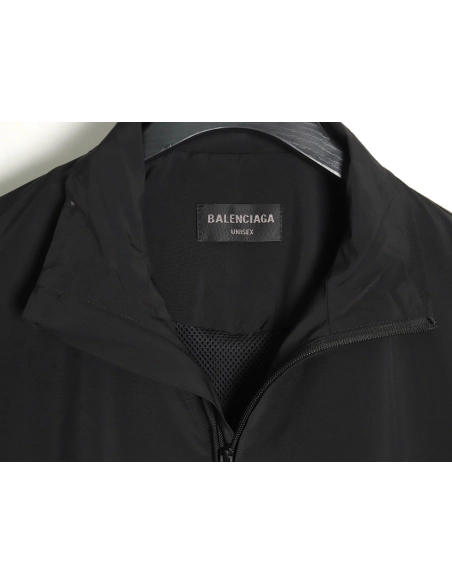 Balenciaga Double B Yellow Tape Waterproof Jacket,Balenciaga Jacket,Jacket,APPAREL