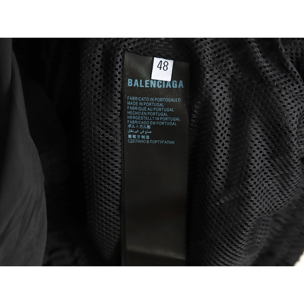 Balenciaga Double B Yellow Tape Waterproof Jacket,Balenciaga Jacket,Jacket,APPAREL