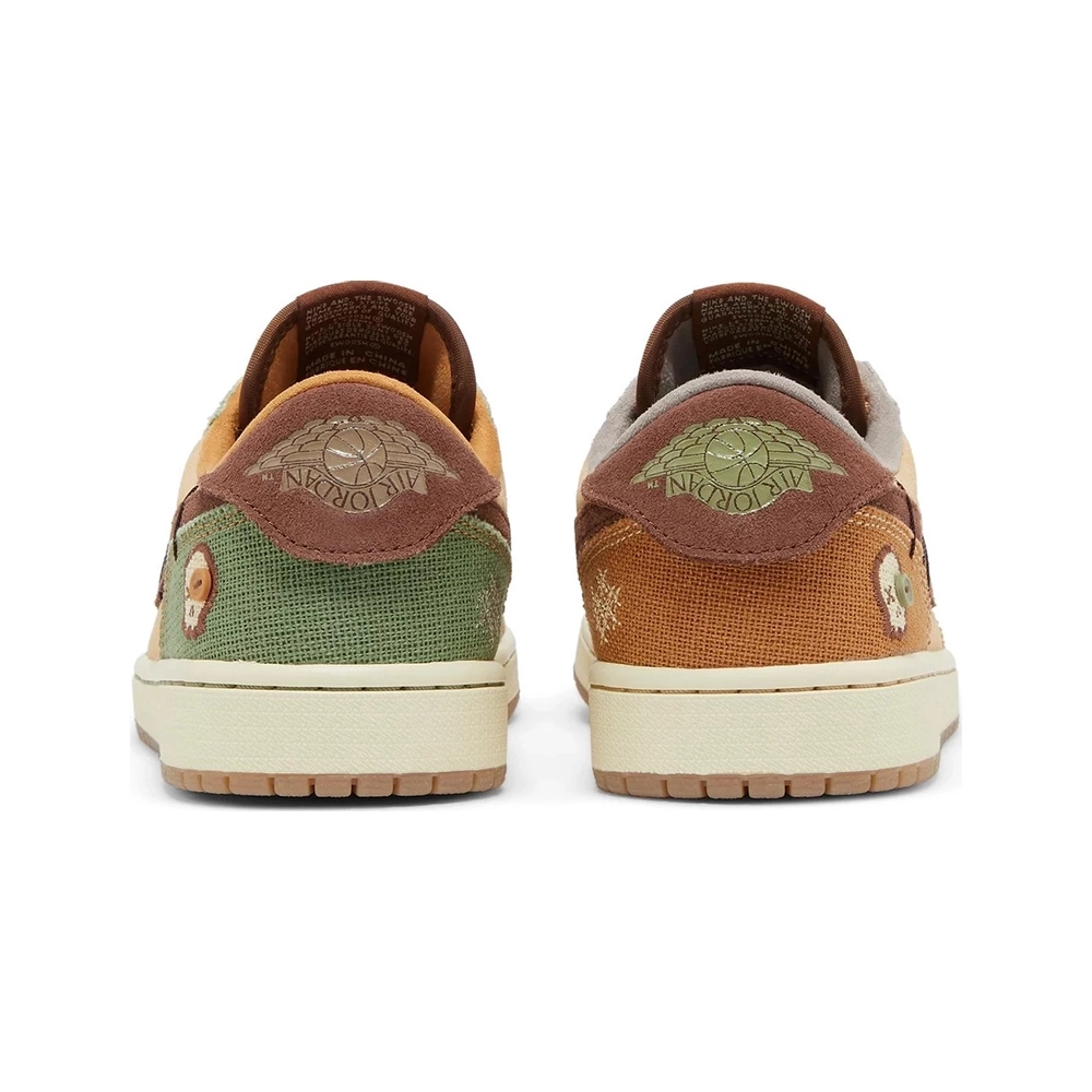 ZION WILLIAMSON X AIR JORDAN 1 RETRO LOW OG VOODOO DZ7292-200,AIR JORDAN 1 LOW,Air Jordan