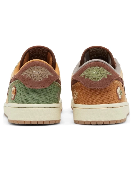 ZION WILLIAMSON X AIR JORDAN 1 RETRO LOW OG VOODOO DZ7292-200,AIR JORDAN 1 LOW,Air Jordan