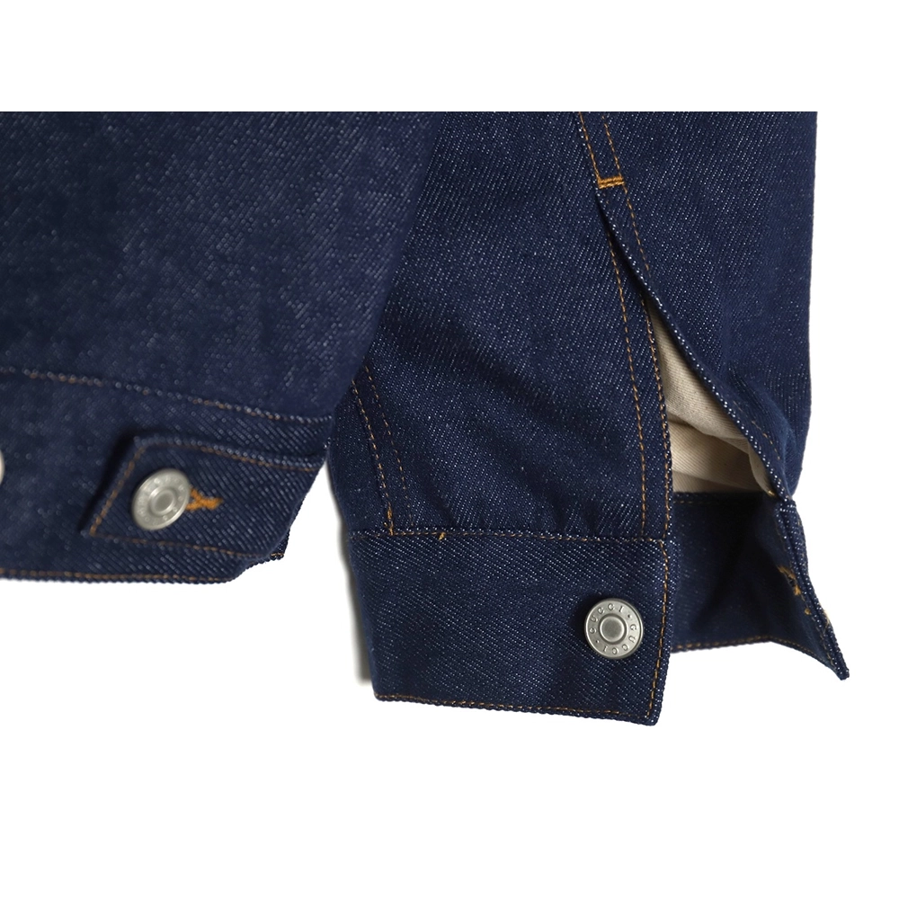 Gucci embossed denim longsleeved jacket,Gucci Jacket,Jacket,APPAREL