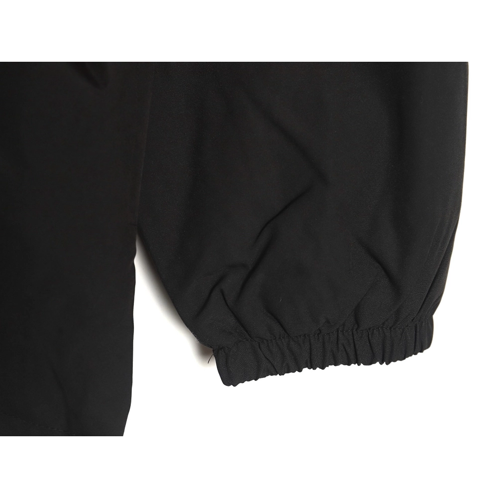 Balenciaga patchwork slogan windbreaker jacket TSK2,Balenciaga Jacket,Jacket,APPAREL