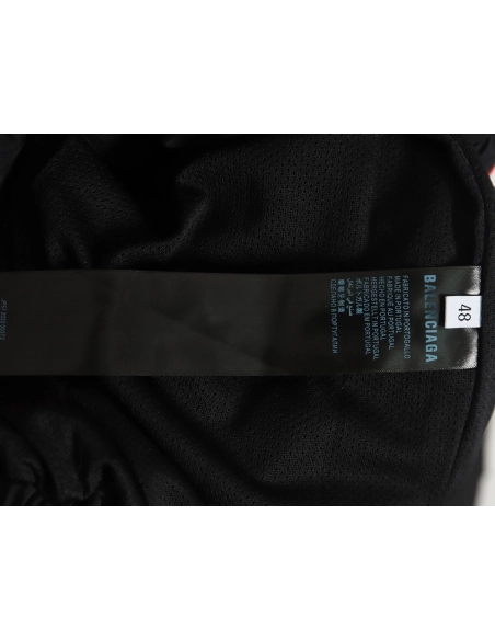 Balenciaga 3B red and blue patchwork jacket,Balenciaga Jacket,Jacket,APPAREL