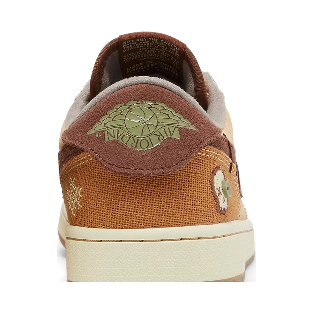 ZION WILLIAMSON X AIR JORDAN 1 RETRO LOW OG VOODOO DZ7292-200,AIR JORDAN 1 LOW,Air Jordan