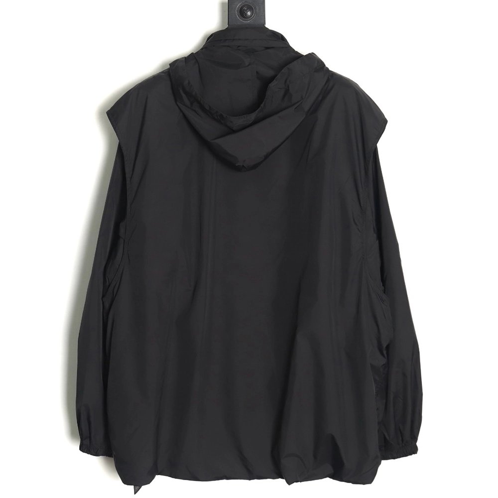 Balenciaga Oversized carcass jacket with detachable sleeves,Balenciaga Jacket,Jacket,APPAREL