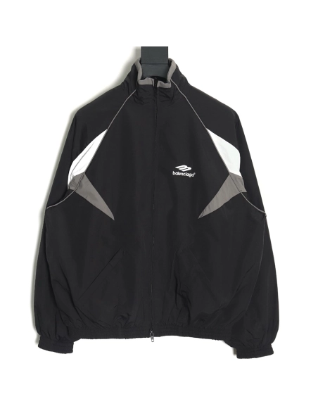 Balenciaga patchwork sports suit jacket TSK2,Balenciaga Jacket,Jacket,APPAREL