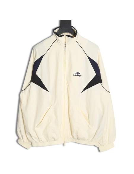 Balenciaga patchwork sports suit jacket,Balenciaga Jacket,Jacket,APPAREL