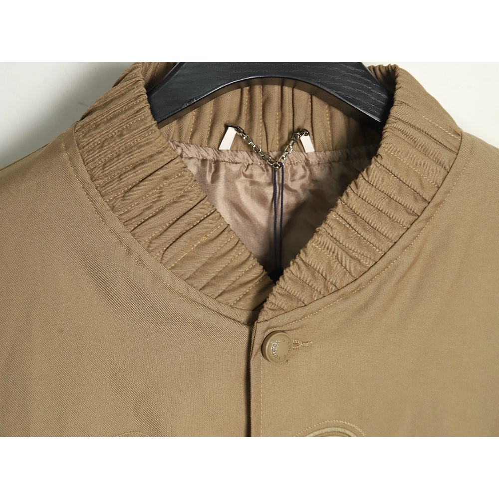 Louis Vuitton Pharrell embroidered oversized jacket,Louis Vuitton Jacket,Jacket,APPAREL