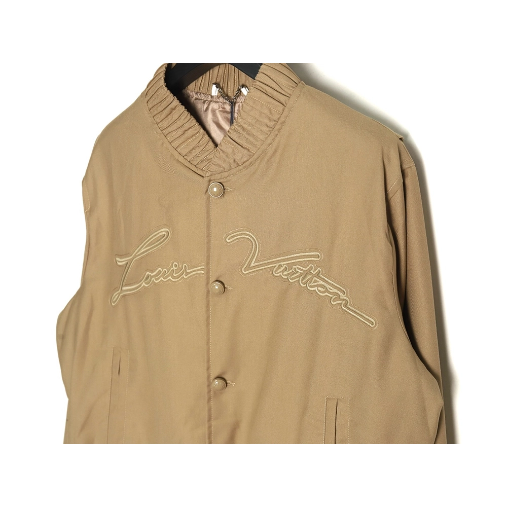 Louis Vuitton Pharrell embroidered oversized jacket,Louis Vuitton Jacket,Jacket,APPAREL