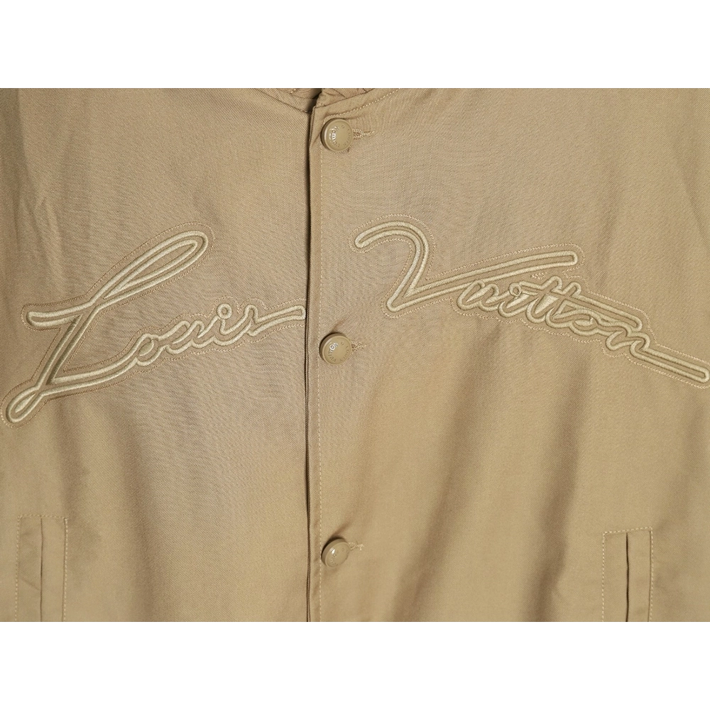 Louis Vuitton Pharrell embroidered oversized jacket,Louis Vuitton Jacket,Jacket,APPAREL