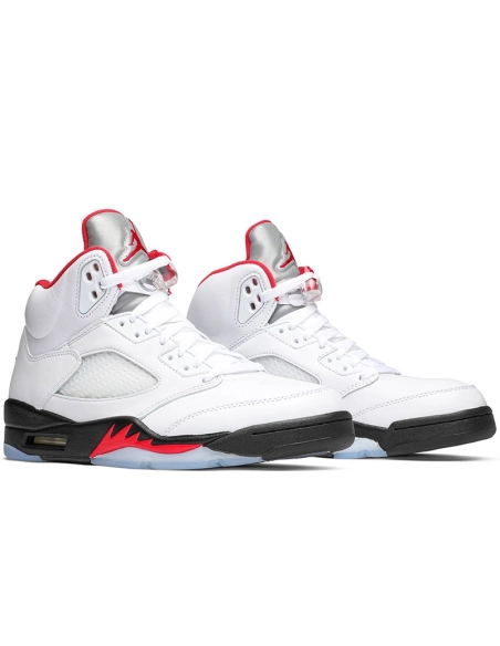 AIR JORDAN 5 RETRO FIRE RED 2020 DA1911 102,AIR JORDAN 5,Air Jordan