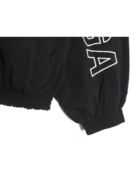 Balenciaga Blank Letter Embroidered Sports Suit Jacket,Balenciaga Jacket,Jacket,APPAREL