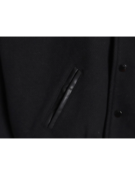 Saint Laurent Paris wool baseball jacket,Saint Laurent Jacket,Jacket,APPAREL