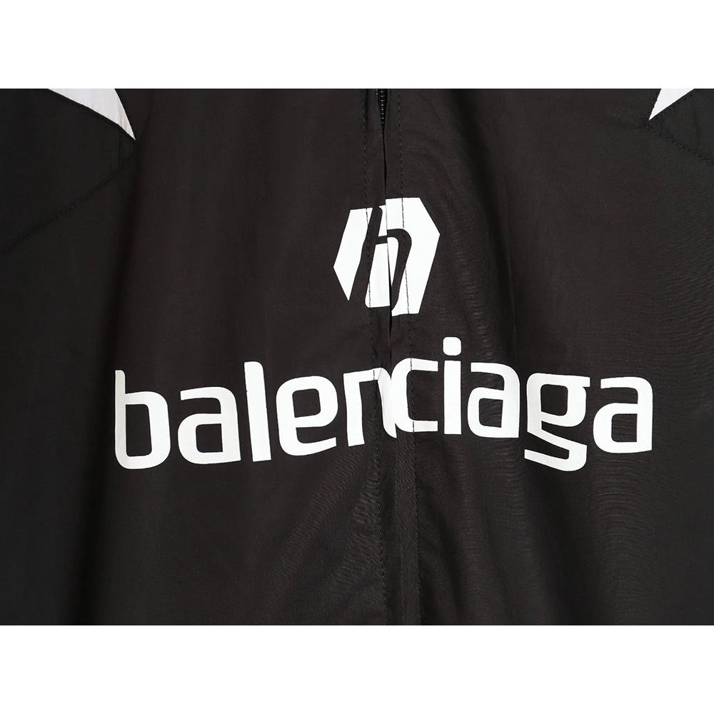 Balenciaga 24SS size 10 patchwork football training jacket,Balenciaga Jacket,Jacket,APPAREL