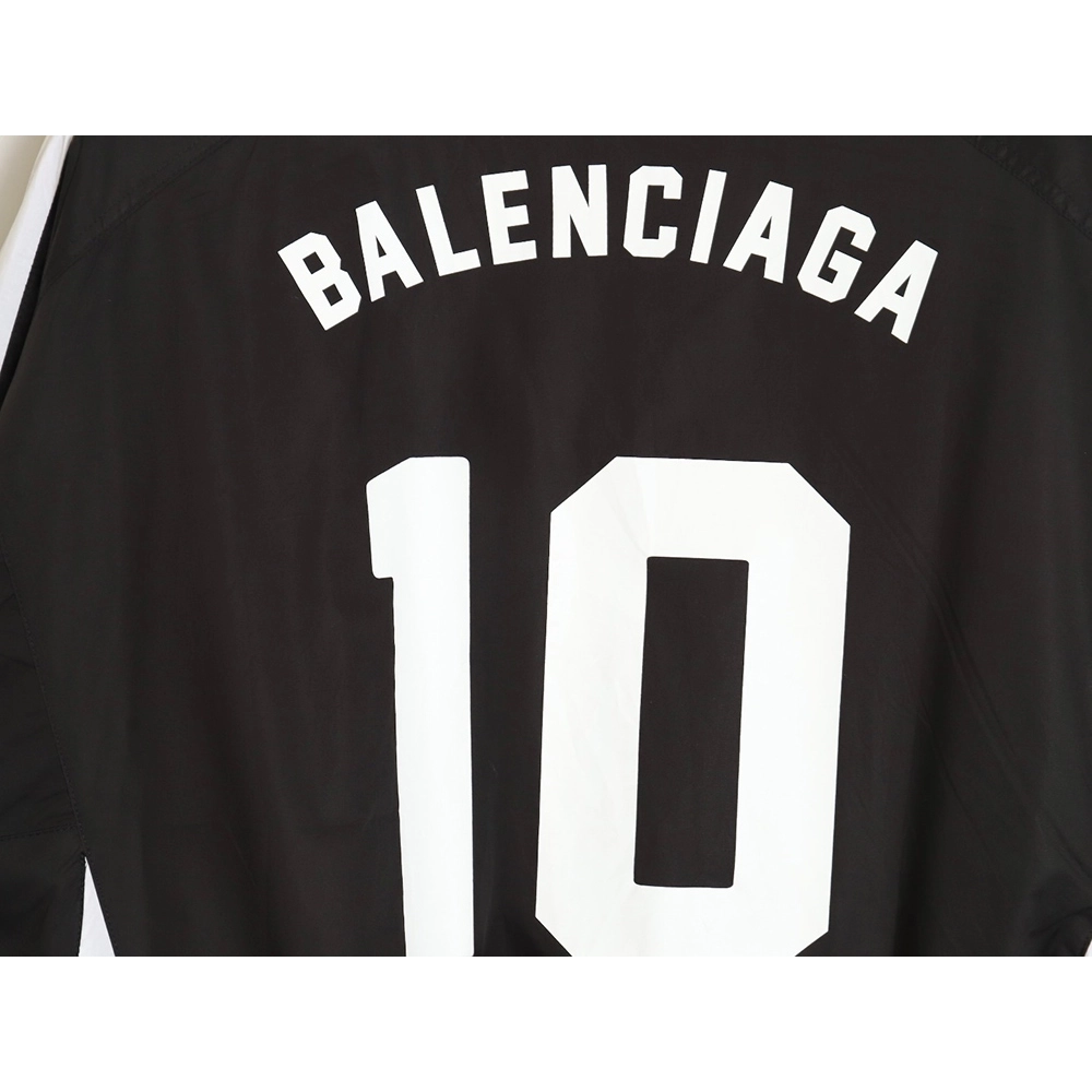 Balenciaga 24SS size 10 patchwork football training jacket,Balenciaga Jacket,Jacket,APPAREL