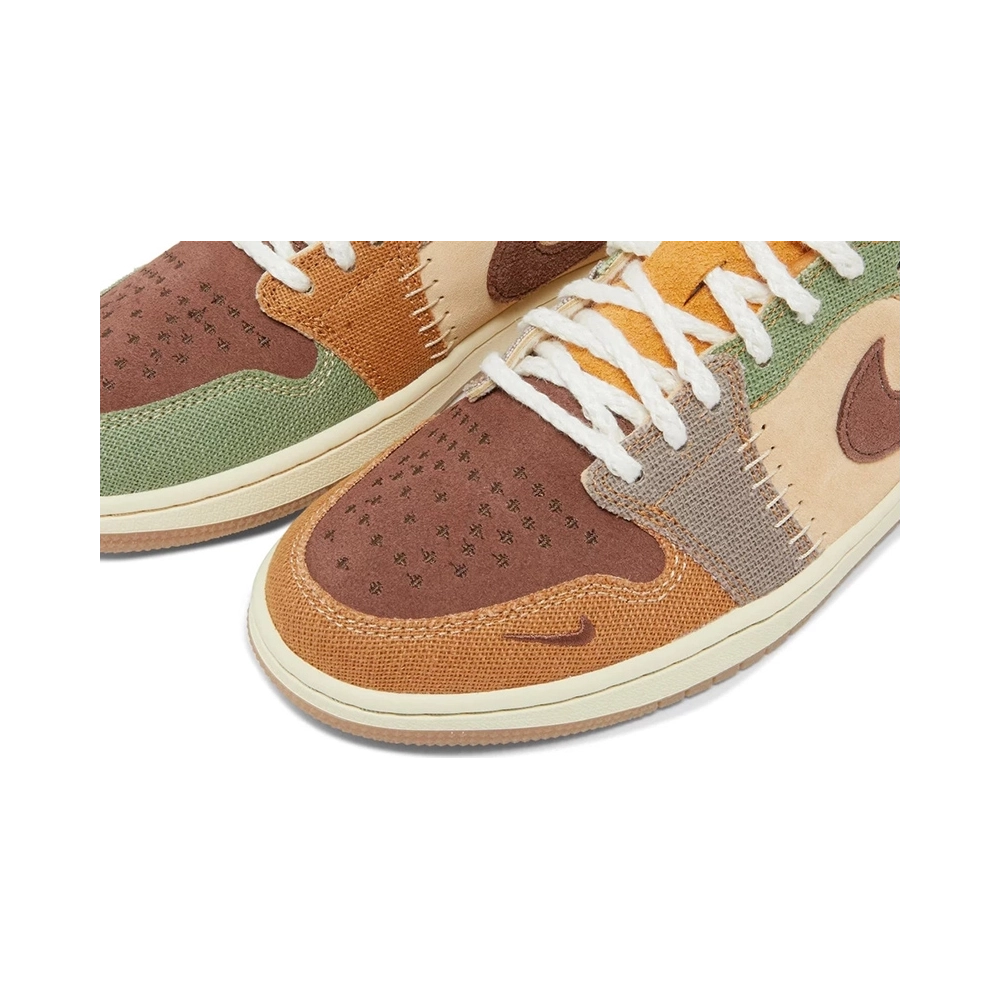 ZION WILLIAMSON X AIR JORDAN 1 RETRO LOW OG VOODOO DZ7292-200,AIR JORDAN 1 LOW,Air Jordan